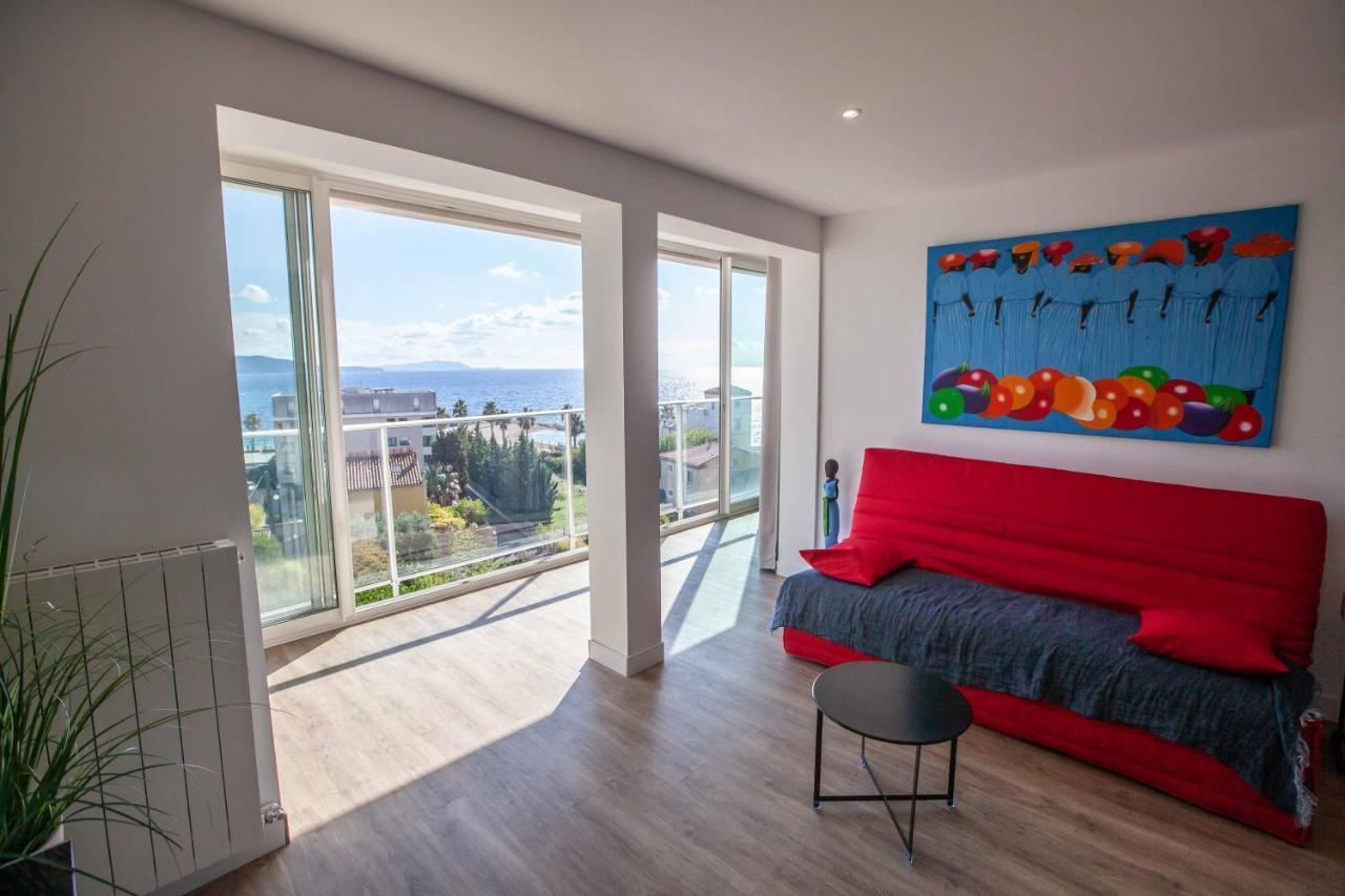 Tres Beau T2 Climatise Refait A Neuf, Vue Mer Panoramique Exceptionnelle A 120M A Pied De La Plage La Ciotat Zewnętrze zdjęcie
